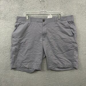 Under Armour Shorts Mens 42 Gray Heatgear Performance Stretch Golf Adult